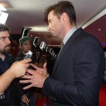 Hugh Jackman on the Red Carpet for the Real Steel Premiere. Photo by Jorge Duran of The Spotlight Report